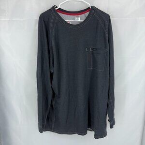 Bulwark Men XXL Flame Resistant Long Sleeve Shirt Dark Gray Work Fire Protection